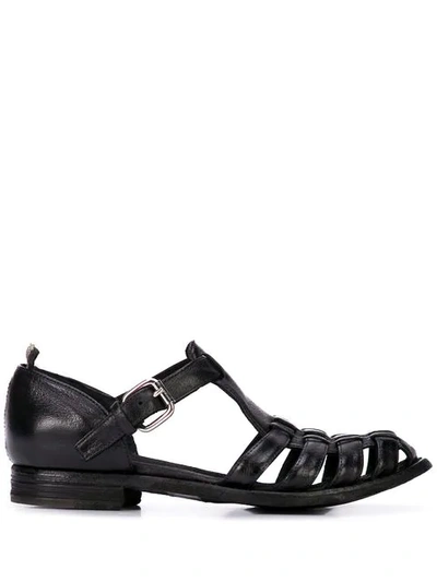 OFFICINE CREATIVE BALLERINA SANDALS - 黑色