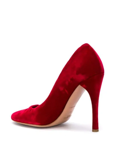 Pre-owned Alaïa 2000's Stiletto Pumps In Red