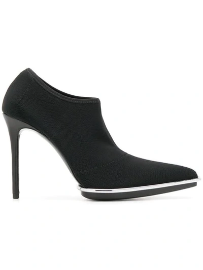Shop Alexander Wang Pointed Ankle Boots In Black
