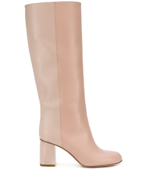 valentino pink boots