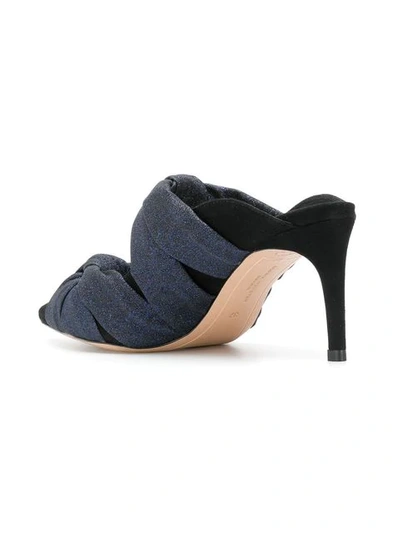 Shop Sophia Webster Pointed Toe Mules - Black