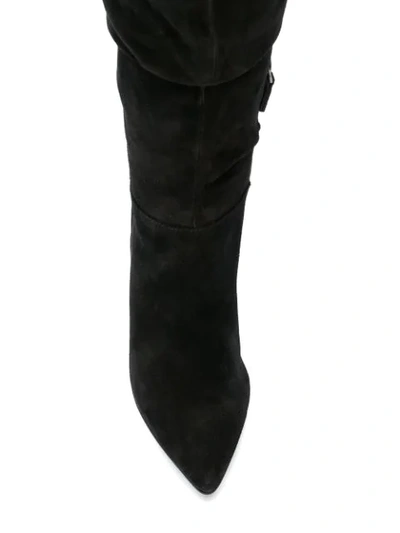 Shop Kennel & Schmenger Pointed Boots In Black