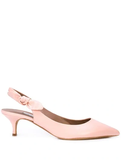 Shop Tabitha Simmons Rise Slingback Pumps In Pink