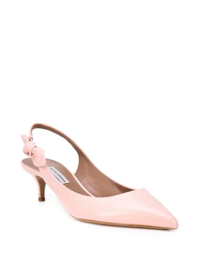 Shop Tabitha Simmons Rise Slingback Pumps In Pink