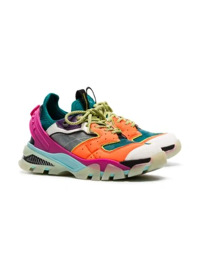 Shop Calvin Klein 205w39nyc Carla 10 Sneakers In 108 - Multicoloured