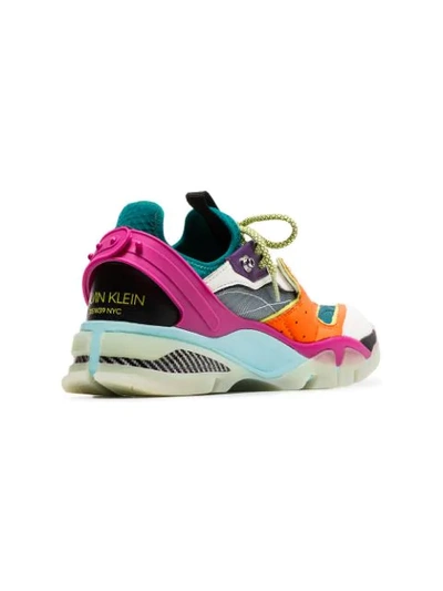 Shop Calvin Klein 205w39nyc Carla 10 Sneakers In 108 - Multicoloured