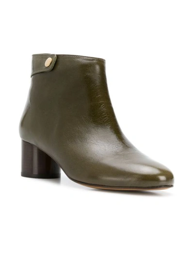 Tila March Bonnie Ankle Boots In Green