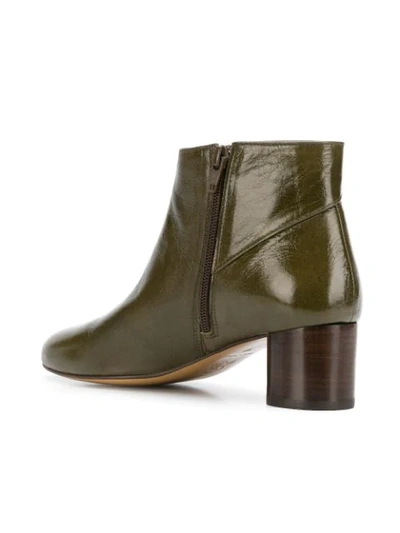 Tila March Bonnie Ankle Boots In Green