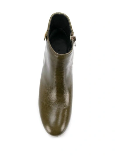 Tila March Bonnie Ankle Boots In Green