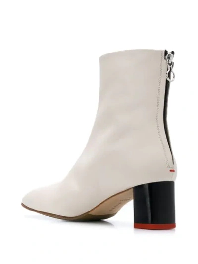 Shop Aeyde Florence Creamy Boots In White