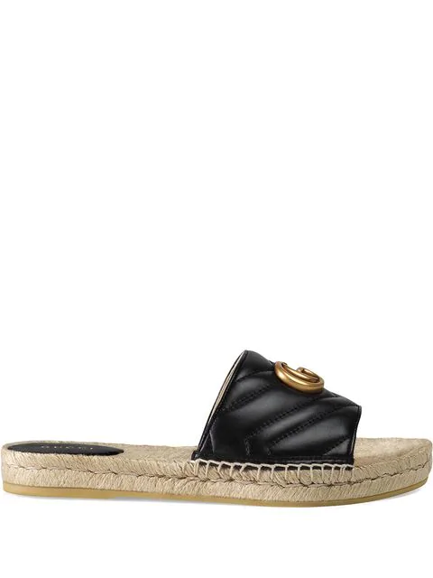 pilar platform espadrille mule gucci