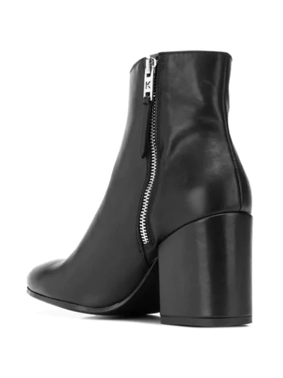 Shop Karl Lagerfeld Lavinia Band Midi Boots In Black