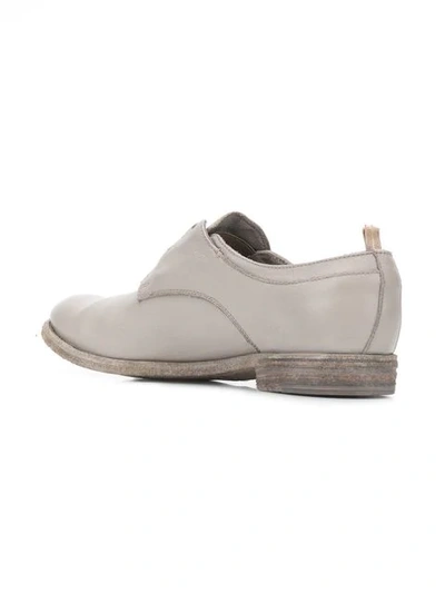 Shop Officine Creative Lexikon Laceless Derby Shoes In Grey