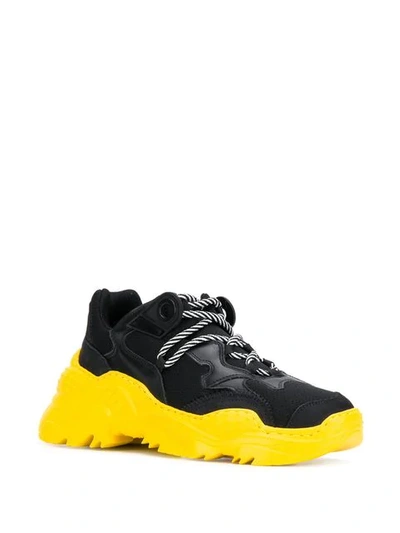 Shop N°21 Billy Sneakers In Black