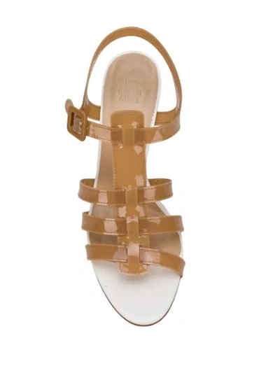 Shop Maryam Nassir Zadeh Heeled Sandal In Neutrals