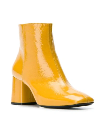 Shop Casadei Rain Ankle Boots - Yellow