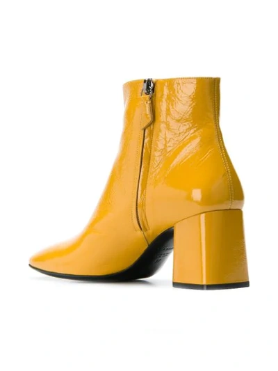 Shop Casadei Rain Ankle Boots - Yellow