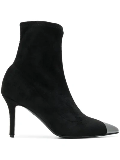 Shop The Seller Pointed Ankle Boots - Black
