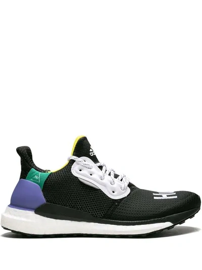 Adidas Originals X Pharrell Williams Solar Hu Glide W Sneakers In Black