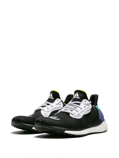 Adidas Originals X Pharrell Williams Solar Hu Glide W Sneakers In Black