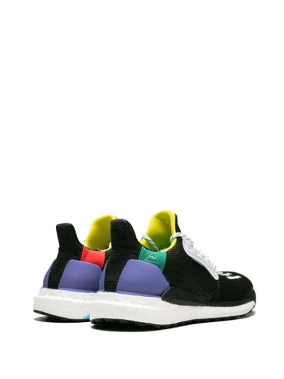 Adidas Originals X Pharrell Williams Solar Hu Glide W Sneakers In Black