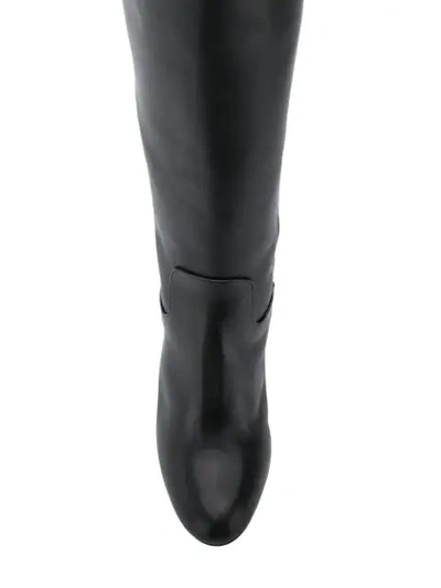 Shop Michael Michael Kors Knee-length Boots In Black