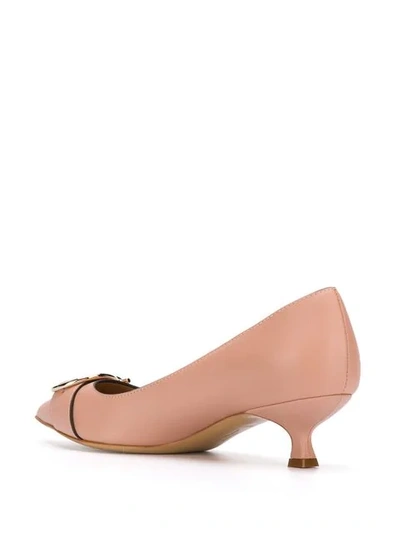 Shop Ferragamo Salvatore  Gancini Pumps - Pink