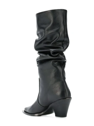 Shop Barbara Bui Pull-on Knee Length Boots - Black
