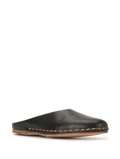 Shop Feit Ceremonial Mules In Black