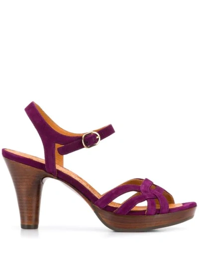 Shop Chie Mihara Lamisa Sandals In Purpura