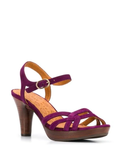 CHIE MIHARA LAMISA高跟凉鞋 - 紫色