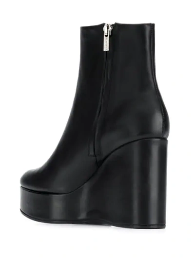 Shop Clergerie Short Boots In Black