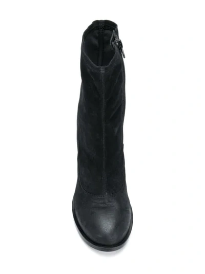 Shop A.f.vandevorst Heeled Fitted Boots In Black