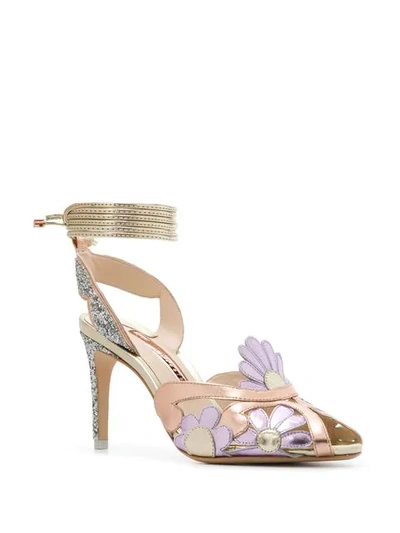 Shop Sophia Webster Frida Sandals In Gold