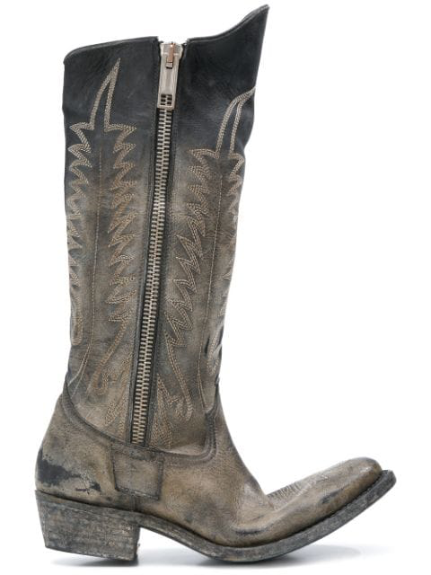 golden goose riding boots
