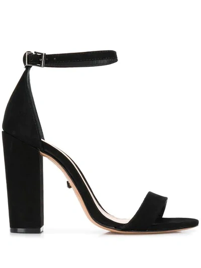 Shop Schutz Enida Sandals In Black