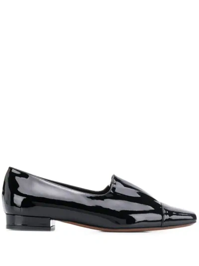 Shop L'autre Chose Vernice Loafers In Black