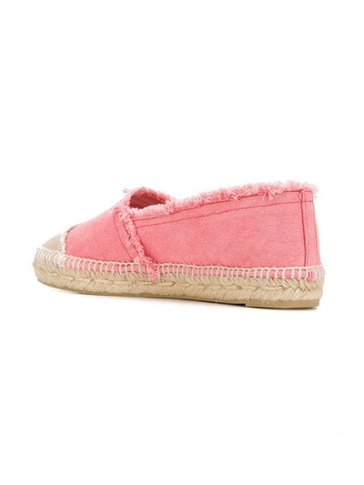 CASTAÑER KAMPALA FLAT ESPADRILLES - 粉色