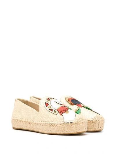 Shop Tory Burch Parrot Espadrilles In Neutrals