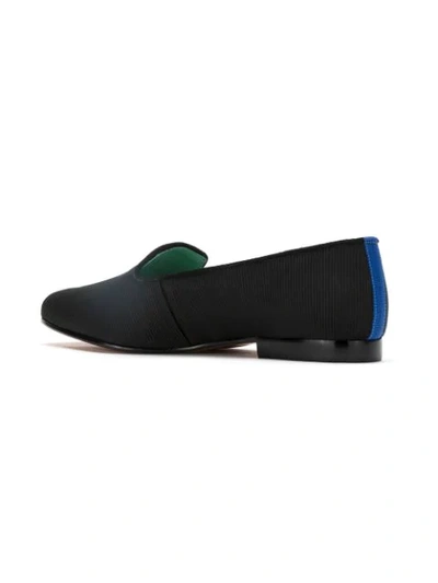 Shop Blue Bird Shoes Curdoroy Loafers In Black
