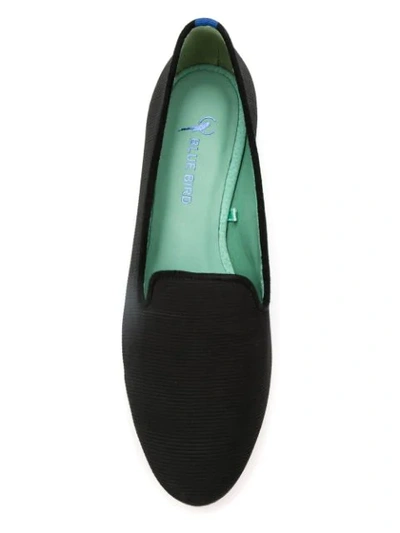 Shop Blue Bird Shoes Curdoroy Loafers In Black