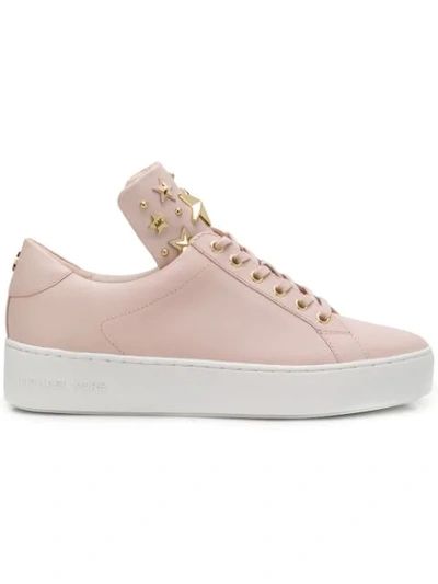 Shop Michael Michael Kors Mindy Sneakers In Pink