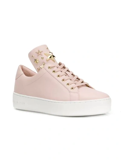 Shop Michael Michael Kors Mindy Sneakers In Pink