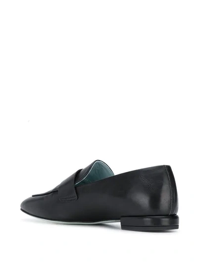 Shop Chiara Ferragni Slip-on Loafers In Black