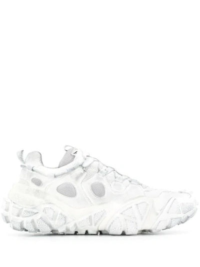 Shop Acne Studios Bolzter W Tumbled Sneakers In White