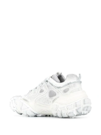 Shop Acne Studios Bolzter W Tumbled Sneakers In White