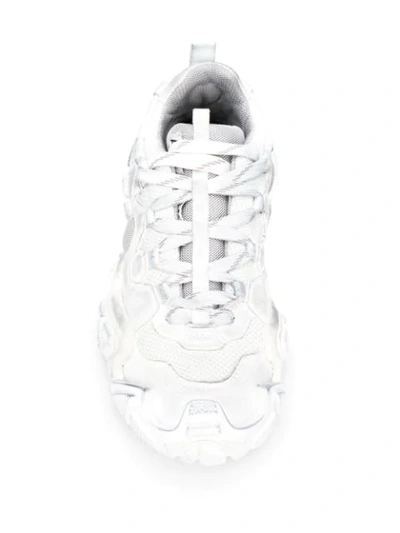 Shop Acne Studios Bolzter W Tumbled Sneakers In White