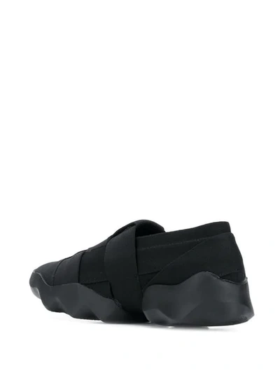 Shop Camper Dub Slip-on Sneakers In Black