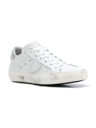 Shop Philippe Model Paris Sneakers - White