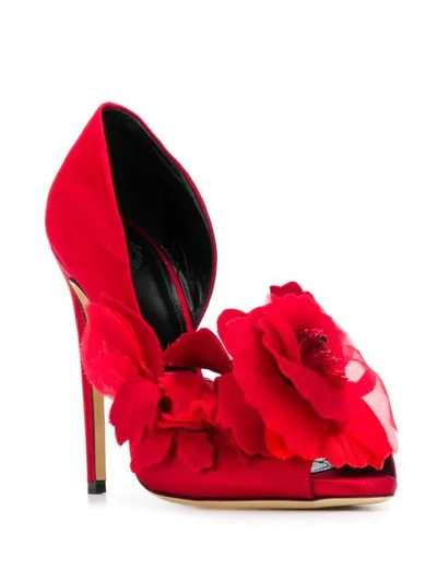 Shop Aleksander Siradekian Sofra Pumps In Red